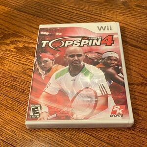 3/$20 Top Spin 4 Nintendo Wii Video Game Tennis